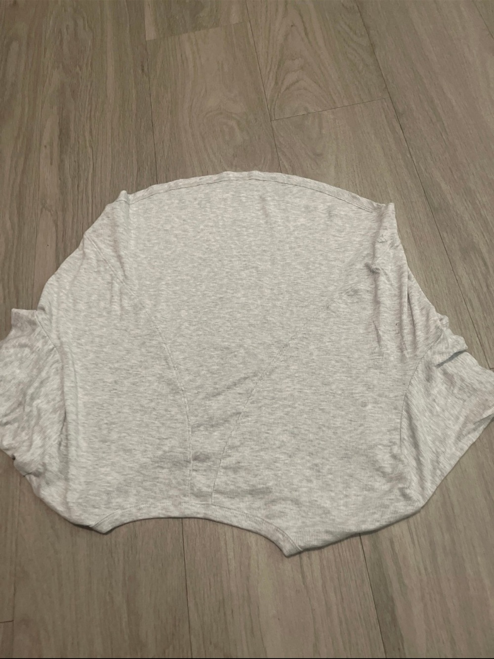 all in motion Light Heather Gray Short Sleeve Tee - Picture 3 of 3